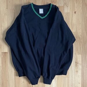 Aritzia Tna COZY V-Neck Boyfriend Fleece